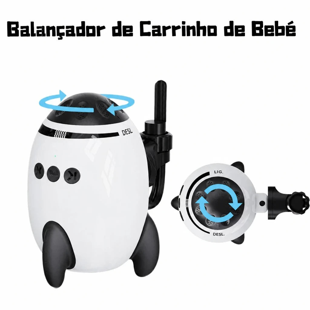 Dispositivo Automático de Embalo para Carrinho de Bebé