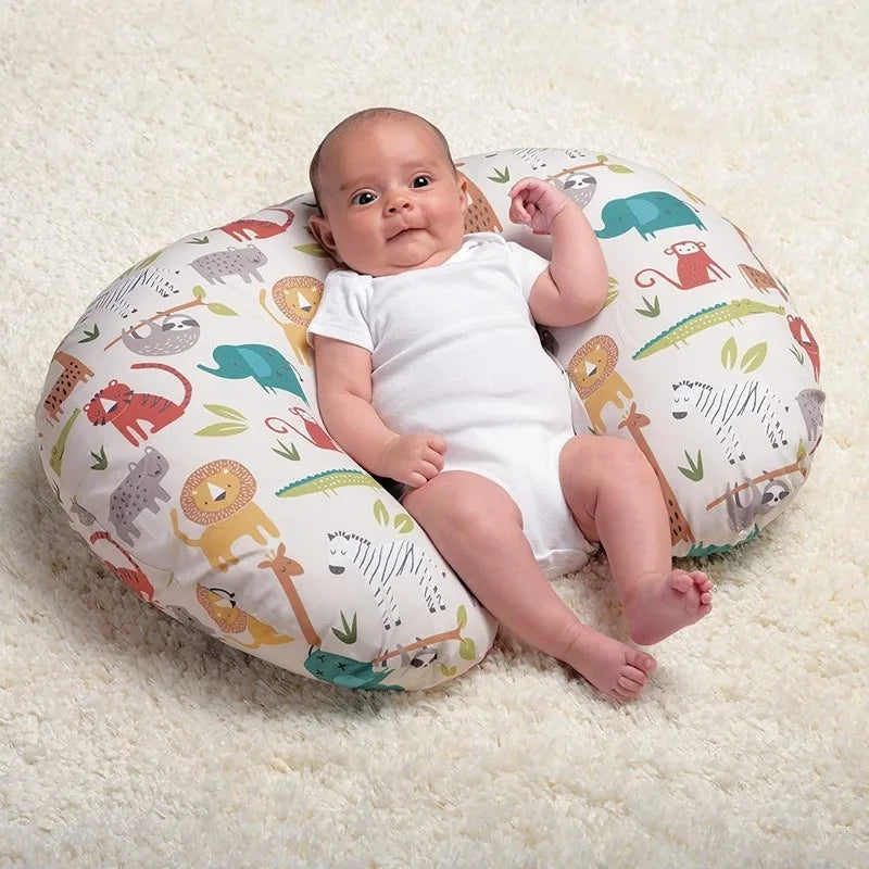 Almofada de Amamentação em U — Conforto para Mamã e Bebé